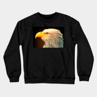 American Eagle in low poly geometric design Crewneck Sweatshirt